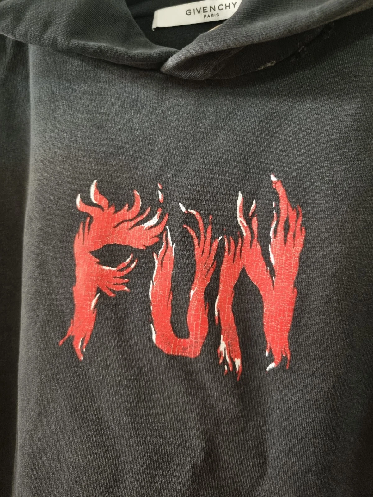 Felpa con cappuccio Givenchy Fun stampata S