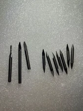 10X MIX LOT  Carbide  1/8  Engraving Bits CNC Router Tool V-shape