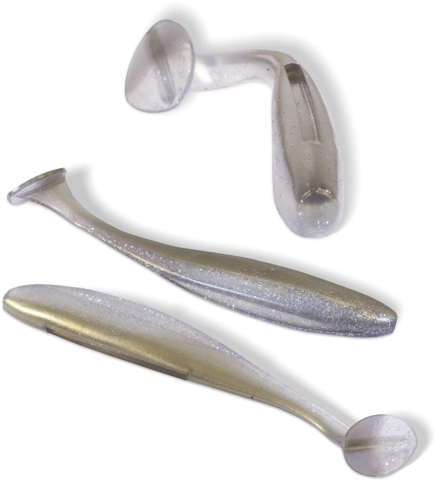 Quantum 4street B-Ass Shad 6,1 cm 10 Stück Zanderköder Gummifisch Barschköder - Bild 2 von 3