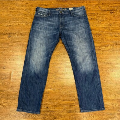 Mavi Blue Myles Straight Leg Casual Denim Jeans Trousers Pants Men's Size 42x31