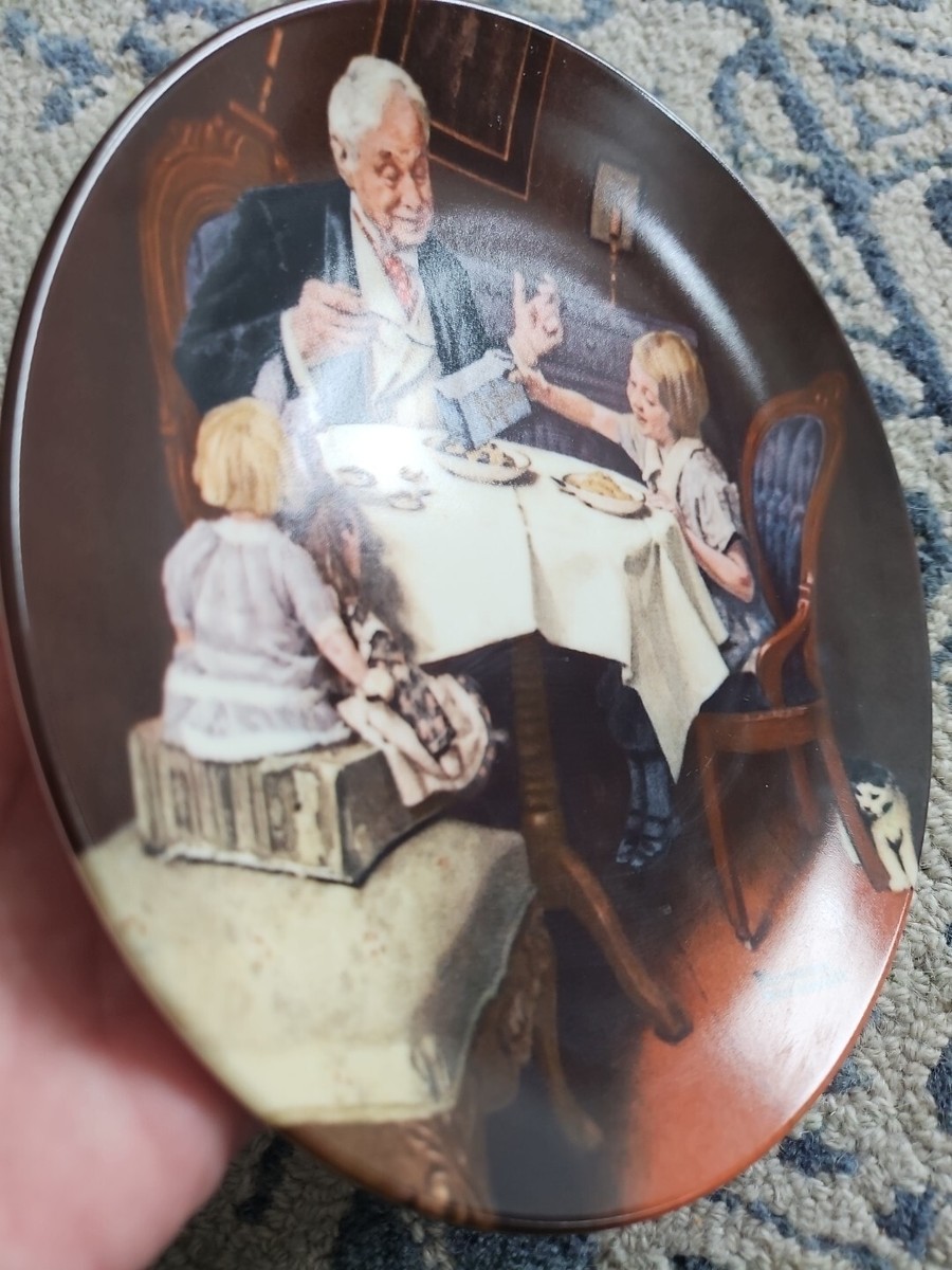 Norman Rockwell Plate Bradex# 84-R70-39 Plate# 8636M 
