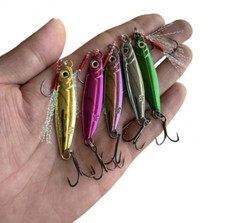 5 style 6Pcs Metal VIB Lure Bass Fishing Lures Blade Baits Jigging Spoons 7g-25g
