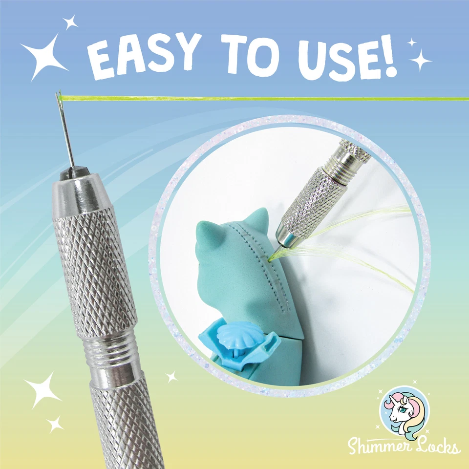 Kit de herramientas de reinicio de cabello de muñeca con agujas e instrucciones para reacondicionar / reiniciar muñecas Foto 3 de 4