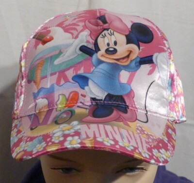 Disney Minnie Maus Kinder Cap / Kappe - pink - Minnie - 52 cm oder 54 cm