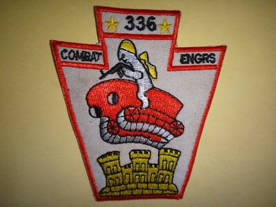 US Army 336th ENGINEER COMBAT BATTALION Patch | eBay