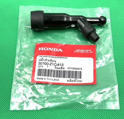 #ad Genuine Honda 30700 Z1C 813 Spark Plug Cap Boot Y EZD NGK GX270 GX390 EM6500 $11.95