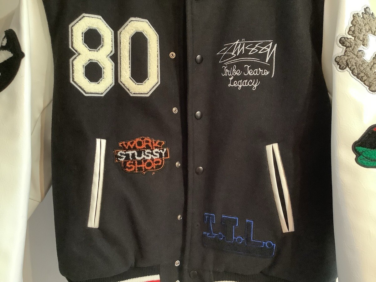 Stussy Work Shop x Denim Tears x Our Legacy Varsity Jacket