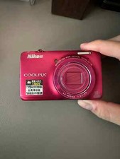 Nikon COOLPIX S6300 16.0MP 10X Optical Zoom Vintage Digital Camera Rose Red