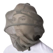 New French Army Mosquito Head Net Fishing Camping Hiking Garden Net Free Ship!