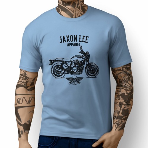 Camiseta Jaxon Lee* Ilustración para un ventilador de motocicleta Honda CB1100EX - Imagen 6 de 24