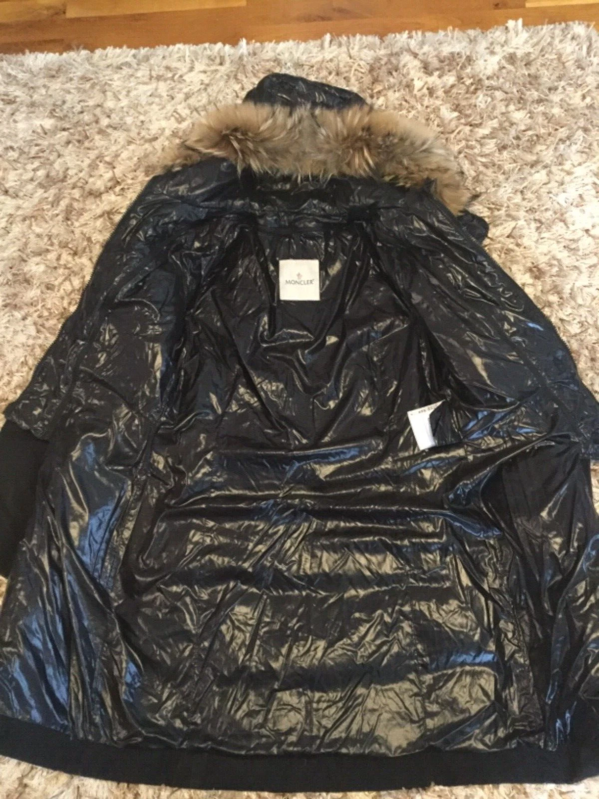 MONCLER Romney Giubbotto Piumino Lungo Donna Parka Taglia 1 (S)