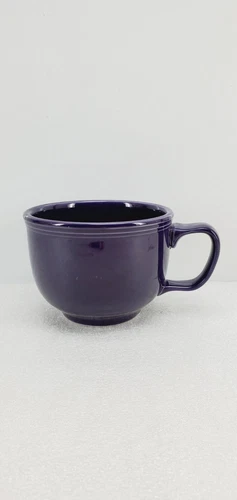 JUMBO mug CUP plum purple NEW HOMER LAUGHLIN FIESTA 18 OZ.