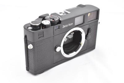 Zeiss Ikon ZM Black Rangefinder Film Camera Body From JAPAN (t6314 