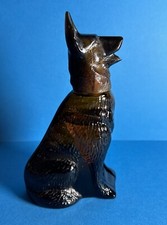Vintage Avon Collectable, Alsatian Dog After Shave, Glass and plastic Bootle