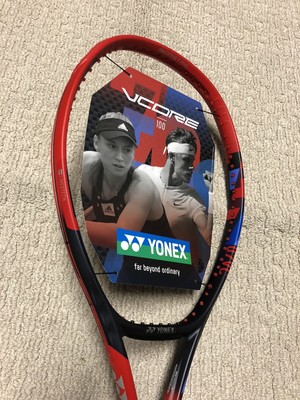 2023 NEW Yonex Vcore 100 Tennis Racquet Unstrung Grip Size 4 3/8