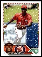 2023 Topps Holiday H103 Jeter Downs Washington Nationals RC Baseball Card