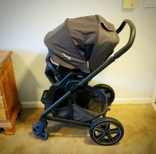 Nuna Mixx Stroller and Seat Caviar  Black