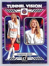 2025 Donruss WNBA #8 Cameron Brink Tunnel Vision