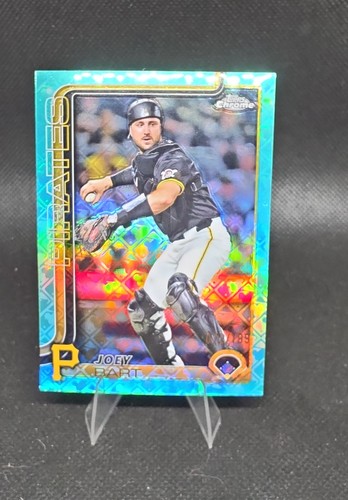 Joey Bart #133 2025 Topps Chrome Logofractor card