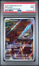 Drowzee 210 Illustration Rare Svi En-Scarlet & Violet Pokemon PSA 9 Mint