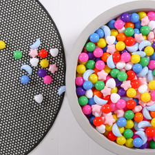Star Heart Moon Ball Pit Balls, Shaped Play Balls for Ball Pit, 100 200 500 1000
