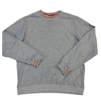 Helly Hansen Workwear Sweatshirt Mens Large Grey Creneck Pullover