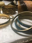 vintage/modern lot of bracelets, costume jewelry, movie set jewelry, 12 pieces
