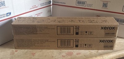 Set Of 2 New Original Sealed Box Xerox 008R13061 Toner Waste Container Genuine!