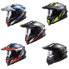 LS2 Explorer Carbon Adventure Motorcycle Dual...