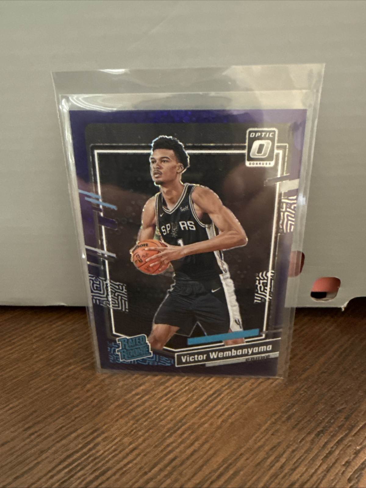 2023-24 Panini Optic Rated Rookie Victor Wembanyama Purple Fast Break Prizm /99