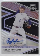 2020 Panini Elite Extra Edition Signatures Logan Hofmann #145 Auto 10q9