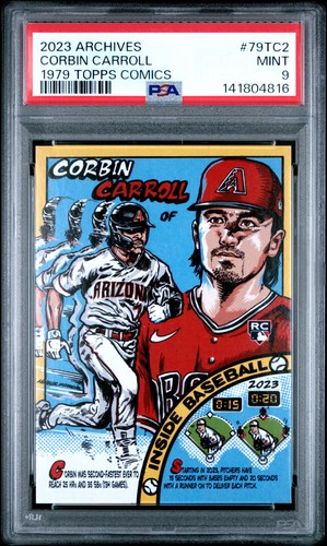 2023 Topps Archives 1979 Comics Corbin Carroll #79TC-2 card