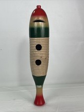 16" Guiro Musical Instrument Colerful Fish Shaped