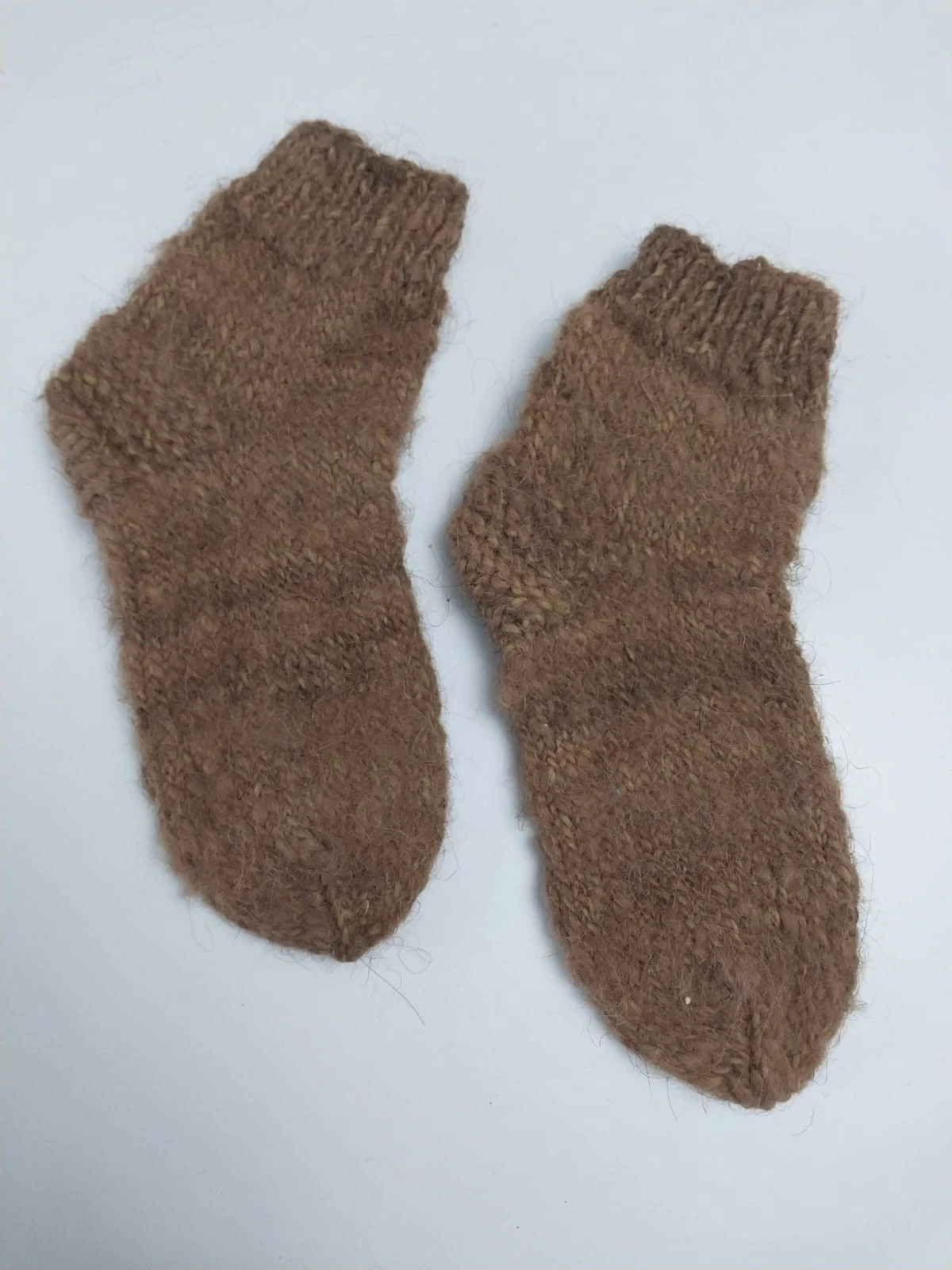 Handmade Camel Wool Socks, size: 37–38 | Natural Therapeutic Warm Winter Socks