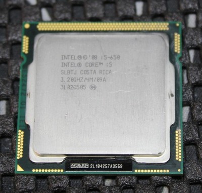 Intel Core i5 650 3,20ghz Dual Core Sockel LGA1156 Prozessor SLBTJ