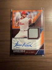 Topps 2026 Major League Material Autograph Aaron Nola #MLMA-AN /25 Phillies