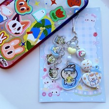 Chiikawa/Usagi double sided tassel acrylic phonecharm phonestrap keychain