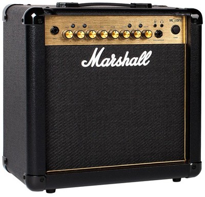 Marshall MG15GFX Gitarren Combo 15 Watt RMS 4 Kanäle MP3 Line Input 8'' Speaker