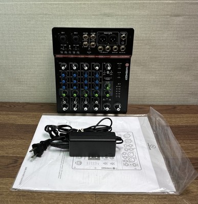 Harbinger LVL Series LV8 8 Channel Analog Mixer With Bluetooth