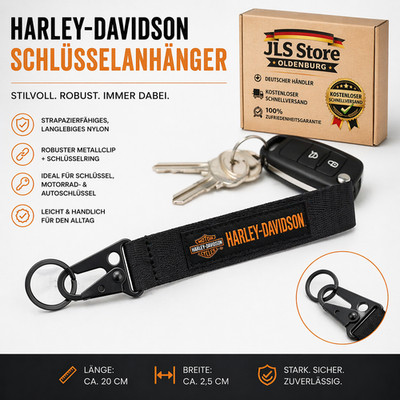 Harley Davidson Schlüsselanhänger l Motorrad Accessoire l Gescheinkidee
