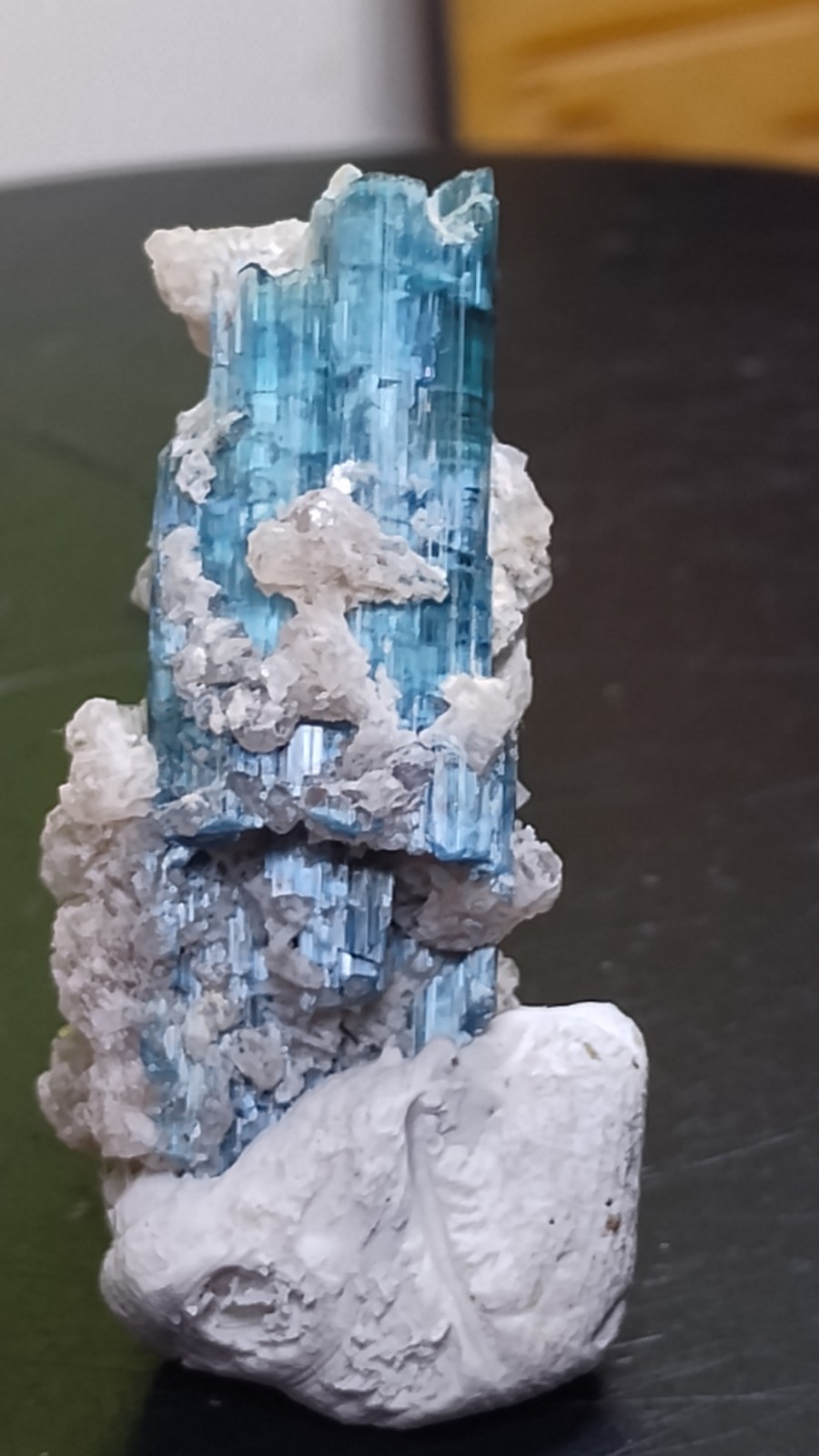 Paraiba Copper Bearing Tourmaline Brazil hollow Crystal Christmas Sale