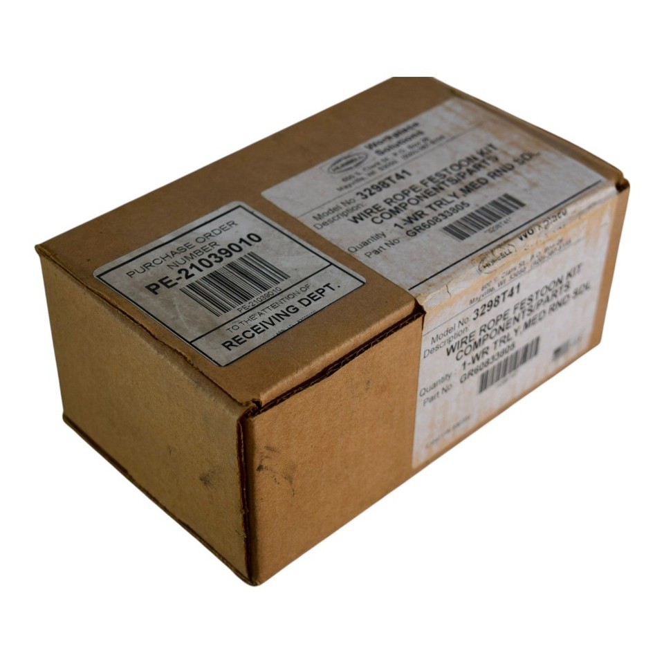 NEW Hubbell 3298T41 Wire Rope Festoon Kit Trolley Round Cable Saddle ...
