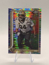 2025 Topps Chrome Cameron Jordan Pulsar Refractor Saints