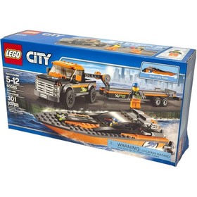 LEGO CITY: 4x4 with Powerboat (60085)