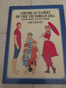 American Family of the Victorian Era Paper Dolls Tom Tierney. Dover UNCUT 1986