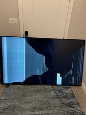 Broken Screen Turns on, 86 Inch LG TV -selling For Parts