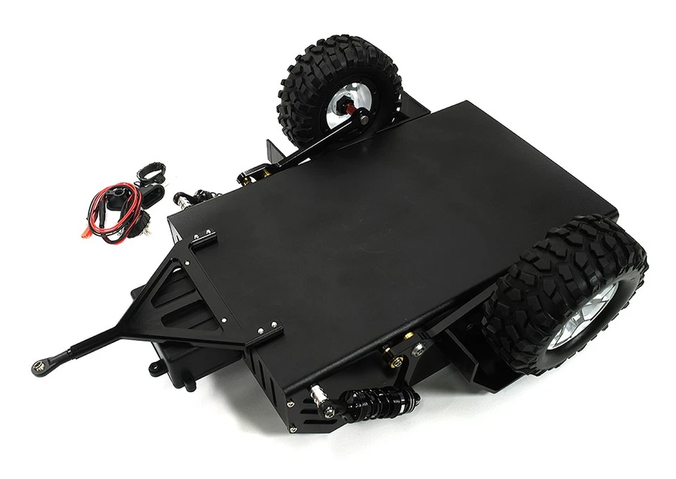 Axle-Less Trailer w/ Independent Suspension & LED Kit 1/10 RC 352x265x123mm - Image 2 of 4