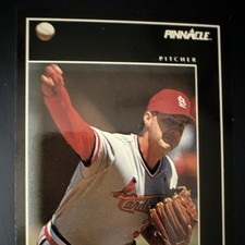 Pinnacle 1992 Bob Tewksbury #219 St. Louis Cardinals MLB Baseball Card