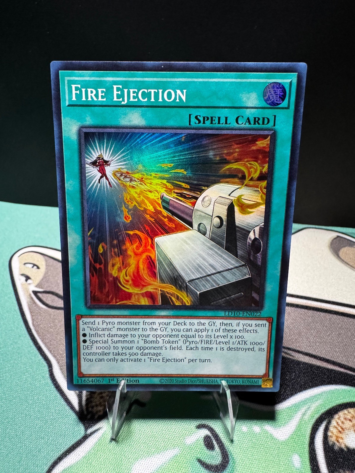 Fire Ejection LD10-EN022 - Super Rare - Yu-Gi-Oh 1st Edition LP