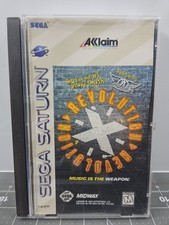REVOLUTION X FOR SEGA SATURN COMPLETE & TESTED W/ REG. CARD!